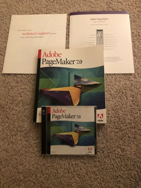 Adobe pagemaker 7.0 for mac